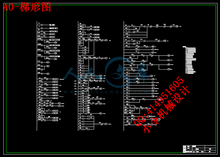 电梯曳引机与控制系统设计【6张cad图纸 毕业论文】