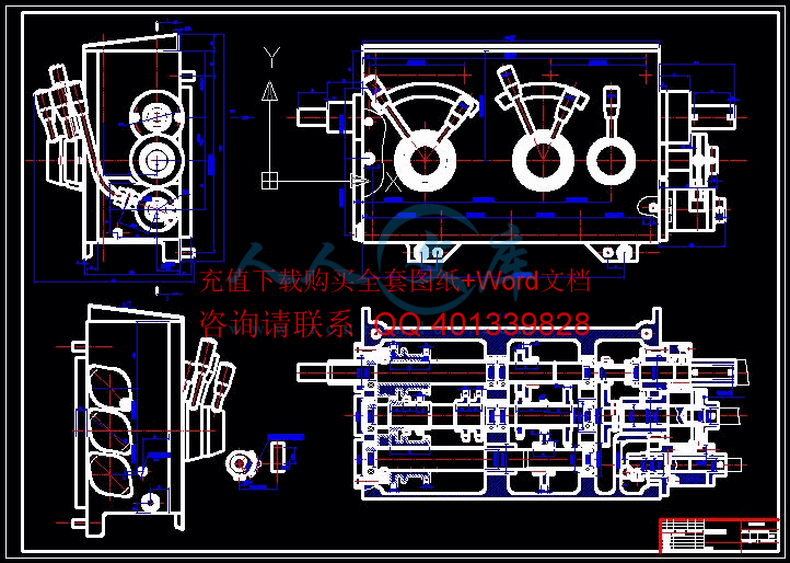 ca6140型车床进给箱设计(全套含cad图纸)-renrendoc.