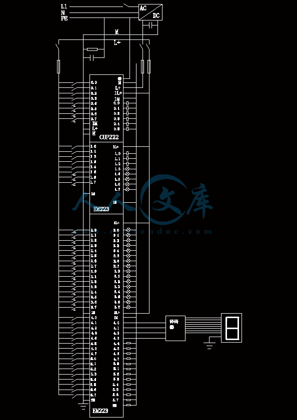 基于s7-200plc的7层电梯控制系统设计【含cad图纸,说明书,答辩稿】