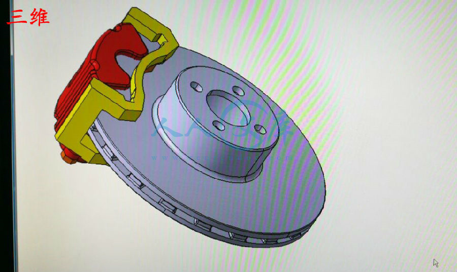 盘式制动器的设计【三维catia】[4张cad图纸和文档资料]