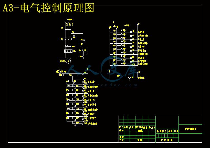 平衡臂机械手的设计之plc逻辑顺序控制和液压系统设计