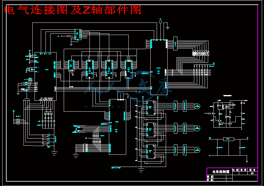 400型切割机接线图图片